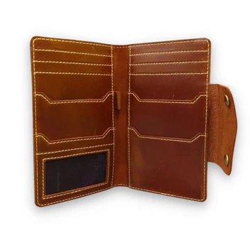 DSLeatherExporter Premium Bifold Wallet – Smart & Sleek Design - Image 1