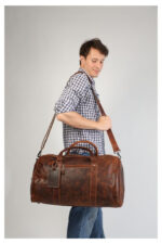 DSLeatherExporter – Premium Genuine Leather Travel Bag - Image 5